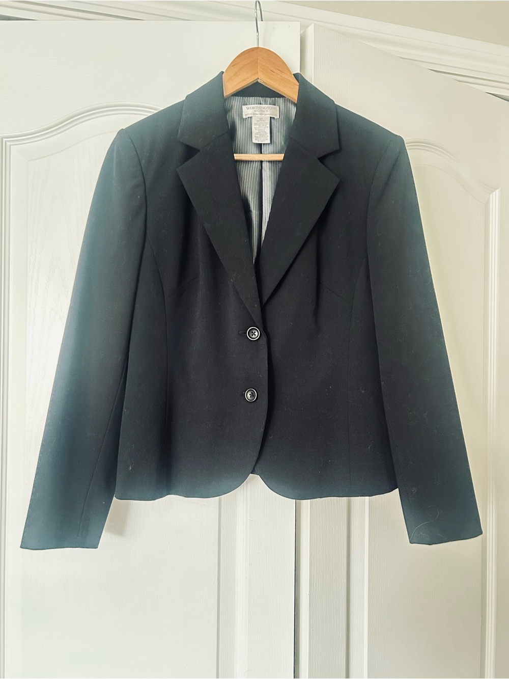 Worthington Black Women's Tailored Blazer